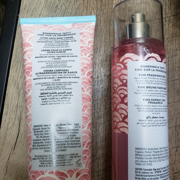 Bath & Body Works boardwalk taffy duo - Picture 2 of 2